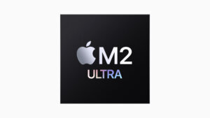 M2 Ultra is the largest and most capable chip Apple has ever created. Source: Apple