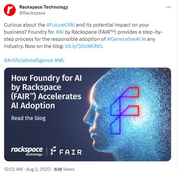 FAIR aims to be a force multiplier to accelerate the pragmatic and secure use-case-based adoption of generative AI in businesses across all industries.