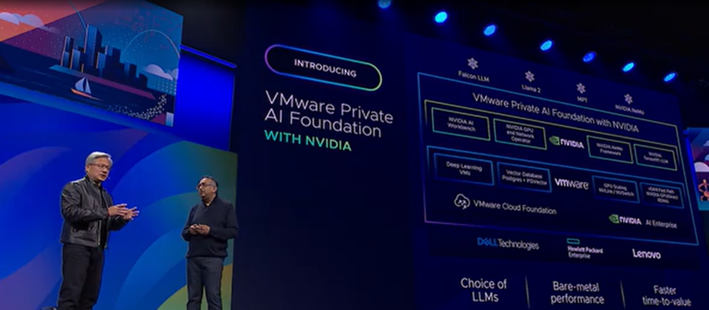 CEOS of NVIDIA and VMware discuss AI