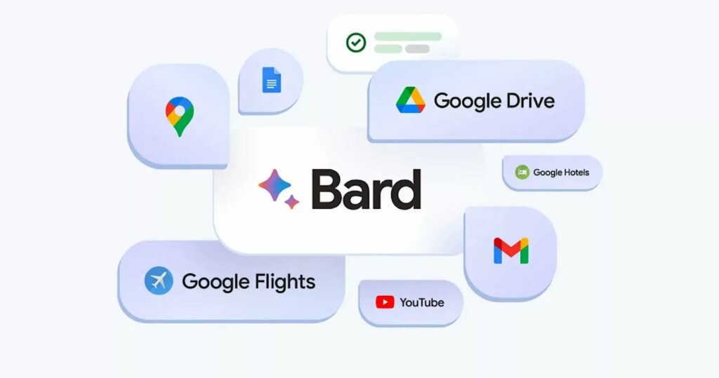 Use Bard alongside Google apps and services, with Bard Extensions.