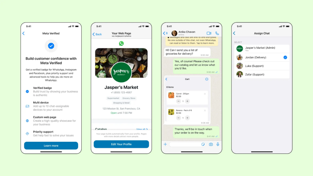 The service will be tested with small businesses using WhatsApp for Business app users.