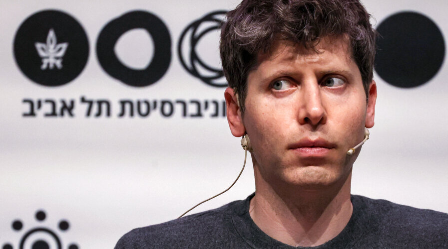 OpenAI has been discussing strategies on AI chips since at least last year. Photo:Sam Altman, US entrepreneur, investor, programmer, and founder and CEO of artificial intelligence company OpenAI, speaks at Tel Aviv University in Tel Aviv on June 5, 2023. (Photo by JACK GUEZ / AFP)