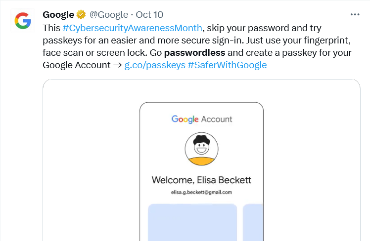 How secure is my password? It's time to move on, says Google.