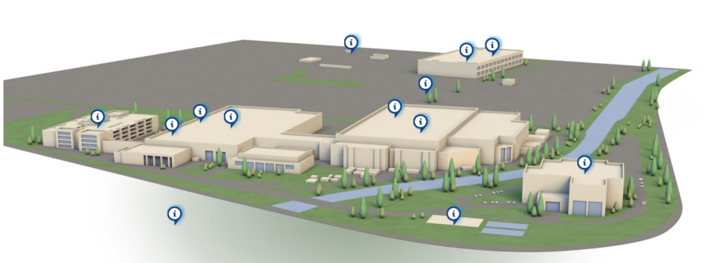 Layout of Penang campus. Source: Intel's website