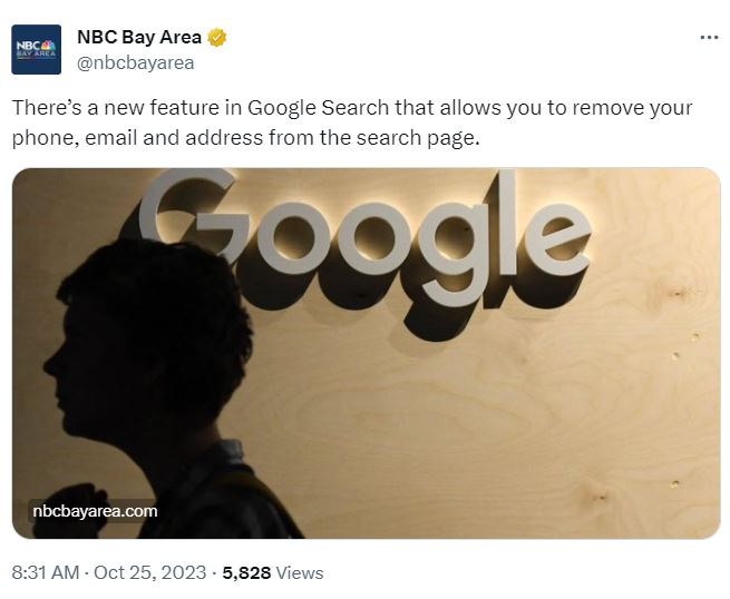 Did you know that you can remove personal information from Google Search?