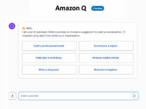 Amazon Q can help you get fast, relevant answers to pressing questions, solve problems, generate content, and take actions using the data and expertise found in your company's information repositories, code, and enterprise systems. Source: AWS
