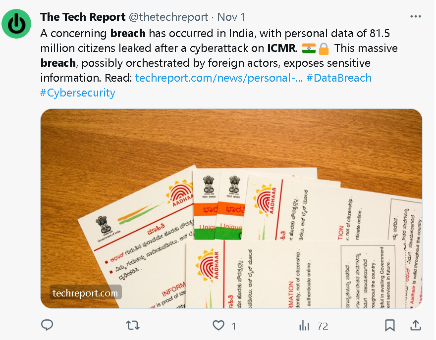 Investigations are ongoing for India's largest data breach. Cybersecurity in India is coming under more alarming threat in 2023.