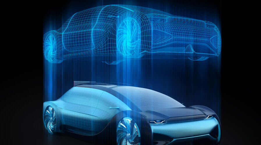 Virtual twin is revolutionary to automotive design.