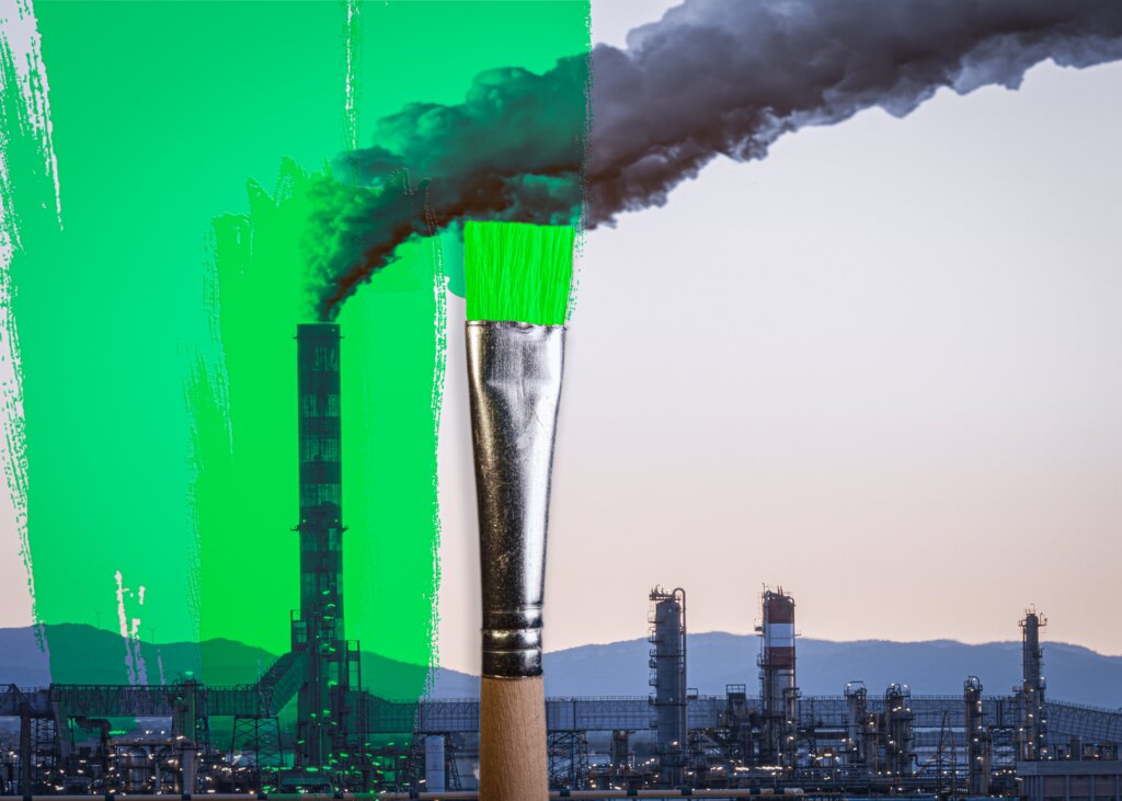 Greenwashing is the process of conveying a false impression or misleading information about how a company’s products are environmentally sound.