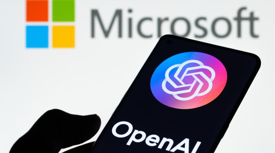 Microsoft employees were temporarily blocked from using OpenAI's ChatGPT. (Image by Shutterstock)