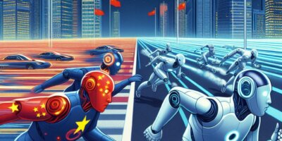 China vs US AI showdown - the US may be ahead, but China is in pursuit.