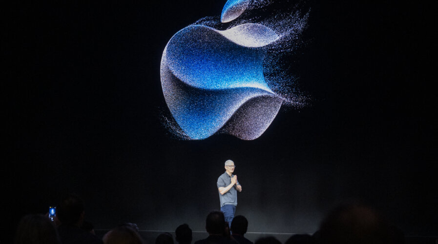 In 2023, Apple unseated Samsung at the top of the smartphone market, marking a significant power shift since 2010. (Photo by Nic Coury/AFP).