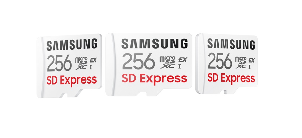 Samsung has started sampling its 256-gigabyte (GB) SD Express microSD card