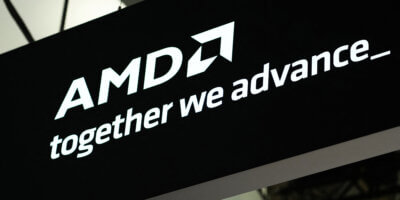 AMD faces a US roadblock selling AI chips to China despite the lower performance to comply with rules. (Photo by PAU BARRENA/AFP).