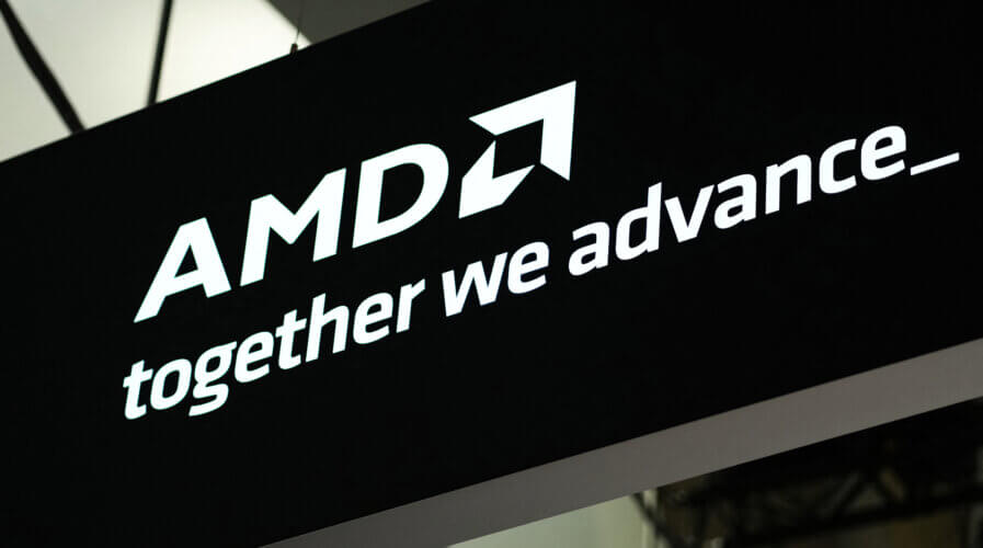 AMD faces a US roadblock selling AI chips to China despite the lower performance to comply with rules. (Photo by PAU BARRENA/AFP).