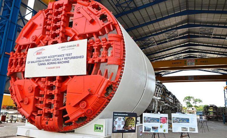 Image of Gamuda_s Autonomous Tunnel Boring Machine in Malaysia 